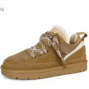 Evellyhootd Women Fur Sneakers